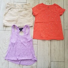 Girls Clothes Size S Small 6 6X 7 - Gymboree/Lands' End/Kandy Kiss; Lot of 3