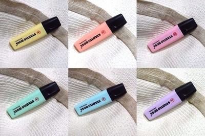 Stabilo Boss Pastel wallet Assorted Highlighters original colours-1 color