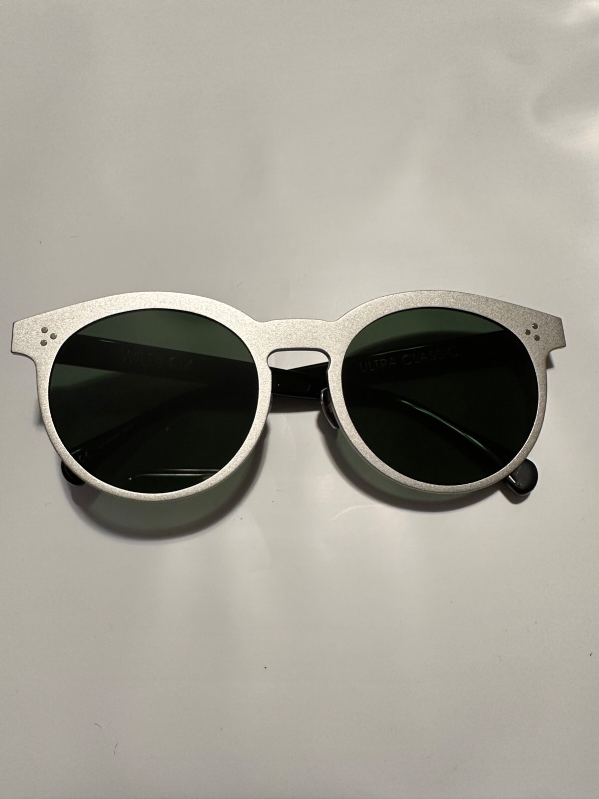 Women's Wildfox Silver Ultra Classic Deluxe Sunglasses image 2