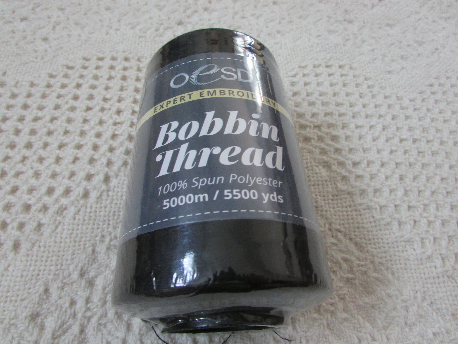 Bobbin Thread Black 5500yd Cone Nip
