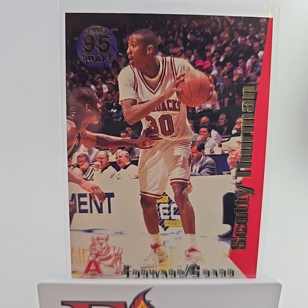 1995 Collect-A-Card Pro Draft - #85 Scotty Thurman (RC) Arkansas Razorbacks