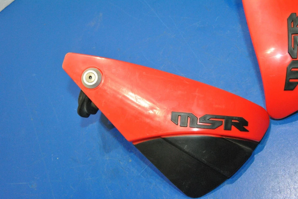 RMZ RM WR YZ KX CRF KTM MSR PROTECTORES DE MANOS PROTECTOR DE CEPILLO ESCUDO  Foto 2 de 4