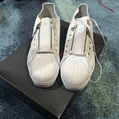 Size 12 - Y-3 Super Zip Core White for sale online | eBay