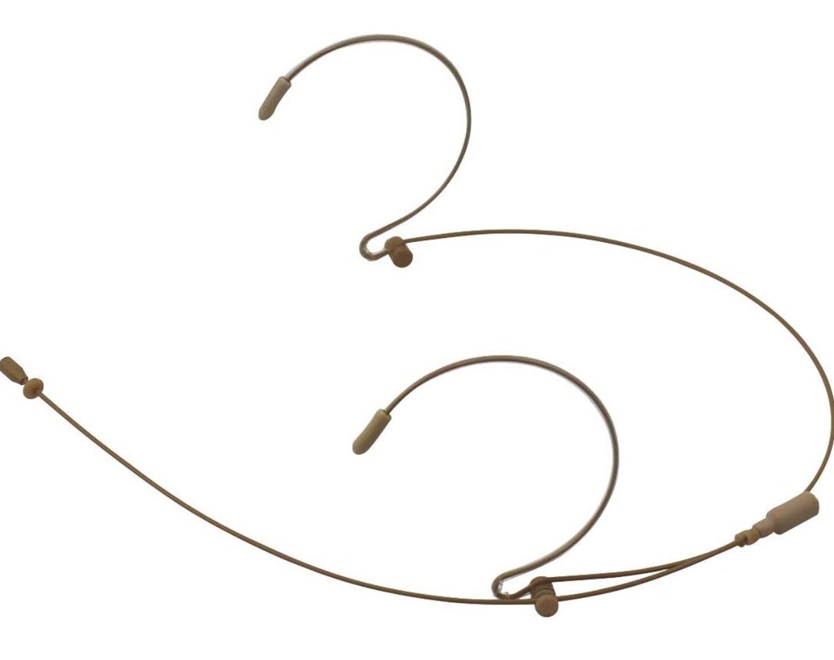 JK MIC-J 069 Earhook Headset – Unidirectional Microphone With 1/8” TRS Connector For Recording