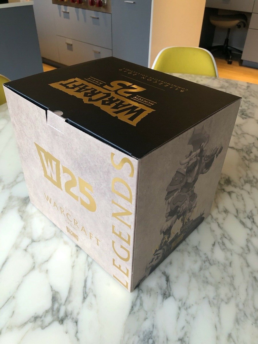 Blizzcon Orc Grunt Statue LE Limited World Of Warcraft 2019 Goody