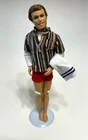 Vintage Barbie Doll Ken with Beach Clothes Mattel 11.5 inches tall