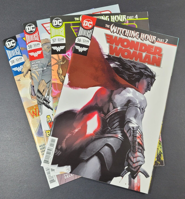 Wonder Woman #56-59 - 4 Books - DC Comics / Universe - 2018 - NM - Witching Hour