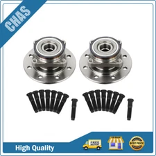 Pair (2) Front Wheel Hub Bearing Fits Dodge Ram 3500 Pickup 1994-1998 1999 4WD