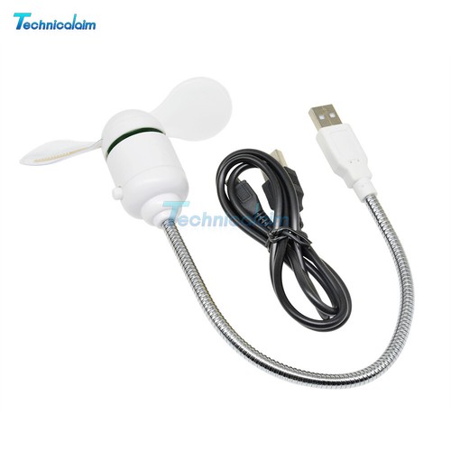 Flexional Mini USB Programmable Flashing LED Light DIY Messages Cooling Fan - Picture 10 of 18