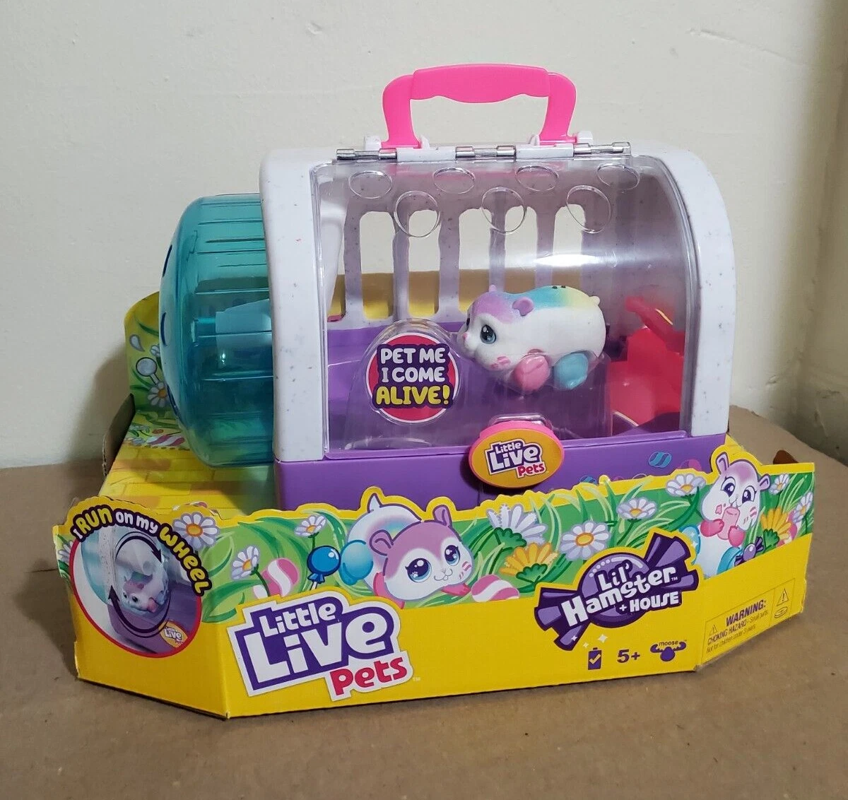 Little live top pets hamster house