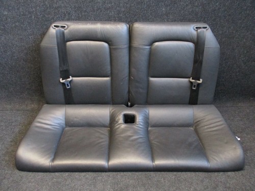 LEDER Rücksitzbank Audi TT 8N Coupe Rückbank Sitz Ausstattung schwarz