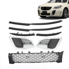 For Buick Regal Gs 2012-2017 Front Grilleair Deflectorfog Light Cover Set For Buick Regal Gs 2012-2017 Front Grilleair Deflectorfog Light Cover Set