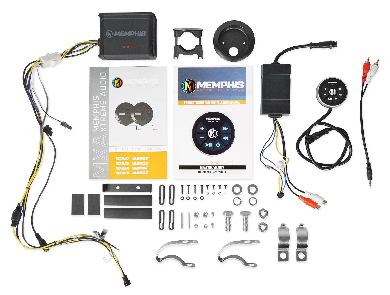 Динамики на руле мотоцикла Memphis Bluetooth Audio для Honda Motra