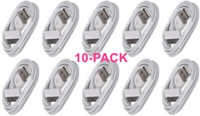 10-PACK Data Sync Cable Charger for iPhone 4S iPad iPod Classic 7th 120GB 160GB