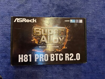 ASRock H81 PRO BTC R2.0 Motherboard Super Alloy