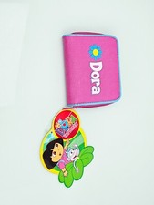 New Dora the Explorer Pink  Blue Zip Girls Wallet Purse