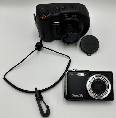 SeaLife DC1200 12mp Works! Diving Camera With Casing No charger/ No battery