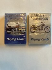Harley Davidson Playing Cards, Set Of 2 Unopened, (SEALED)