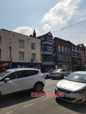 PHOTO  LOOKING ACROSS THE HIGH STREET TO CORNELL BOOKS THE FIRST TIMBER FRAMED B