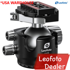 Leofoto LH-55LR Ball Head with LR-70 CLAMP Quick Release Plate