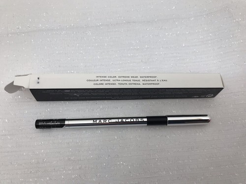 Delineador de ojos negro tamaño completo Marc Jacobs Highliner 42 BLACQUER NUEVO - Imagen 4 de 12