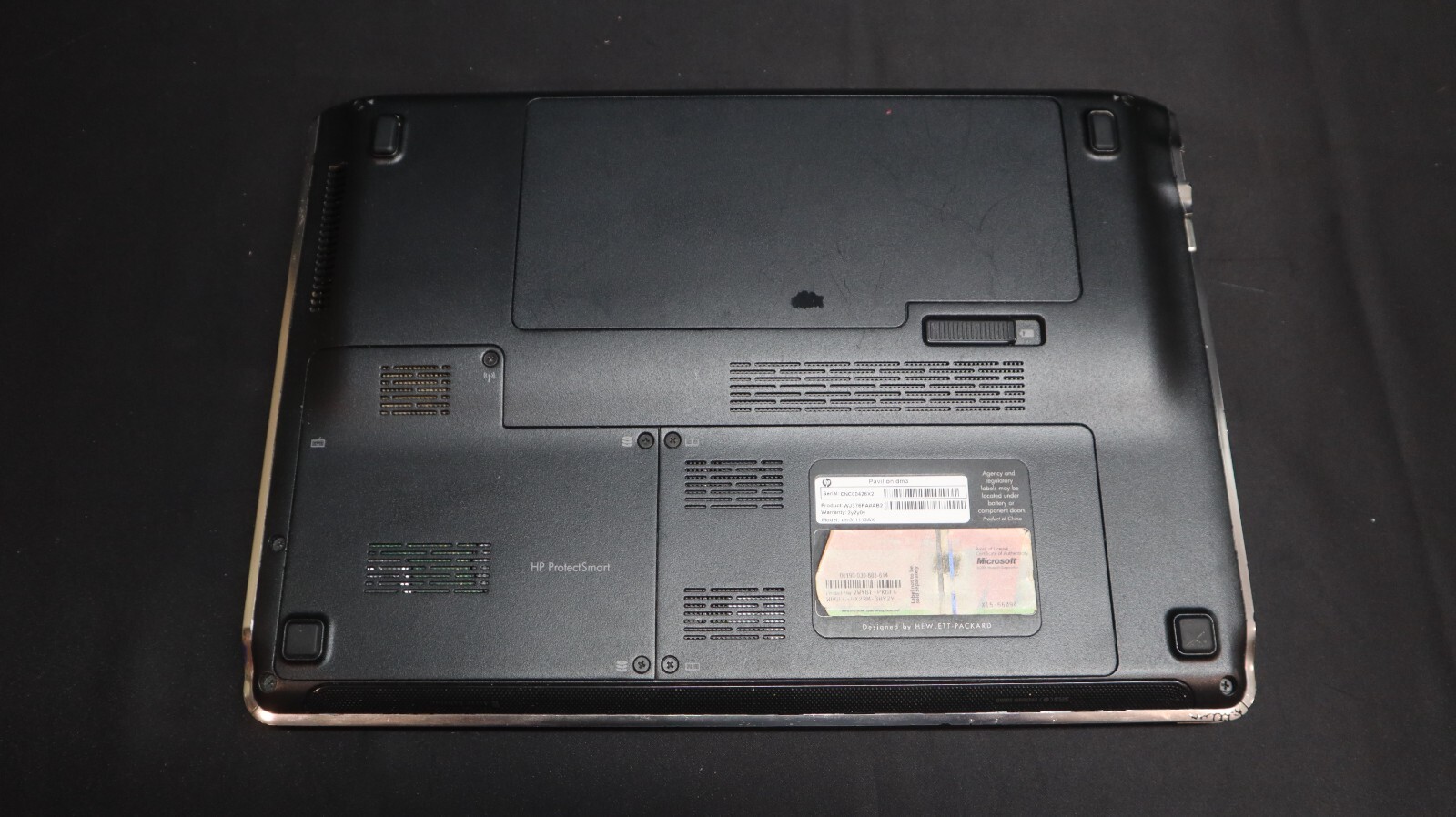 HP Pavillion DM3 1113AX Laptop Computer with Charger *Rough Condition