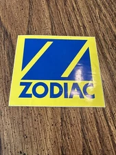 Vintage NOS Zodiac Inflatable Boat Decal Sticker OEM Not A Reproduction