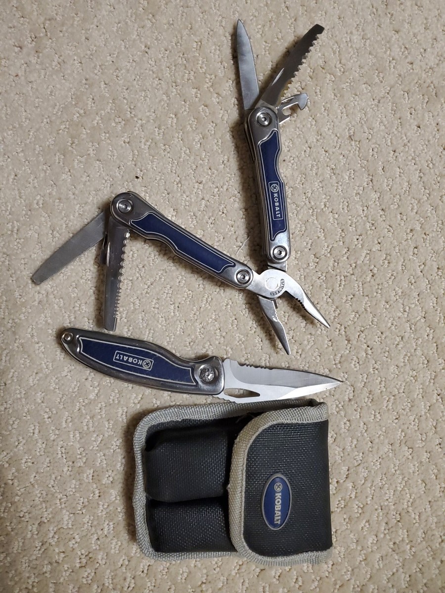 Kobalt 15 In Multi Tool With Knife And Scissors Set