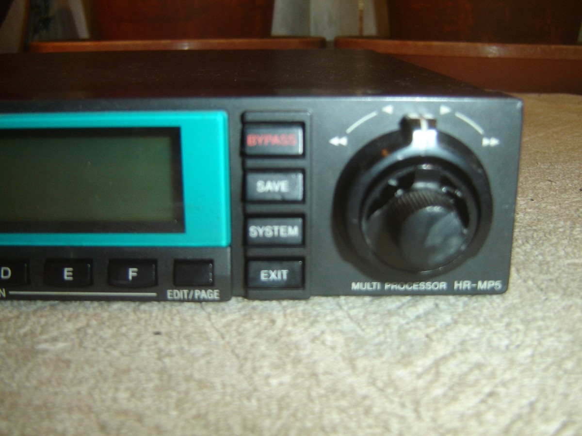 Sony HR-MP5, Stereo Multi Effects Processor, FX, Vintage