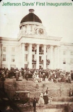 Confederate President Jefferson Davis Inauguration --- Modern Civil War Postcard