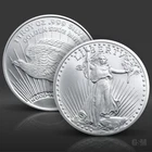 1 oz Saint-Gaudens Silver Round .999 fine Silver Bullion 1 Troy Ounce