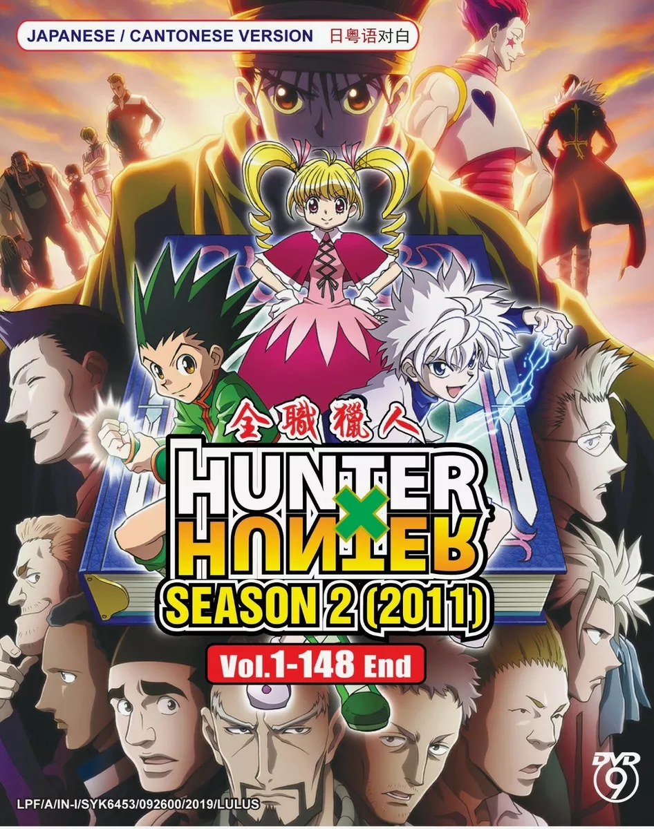 2011 TV - Hunter X Hunter (Chapter 1 - 148 End) ~ All Region ~ English  Version