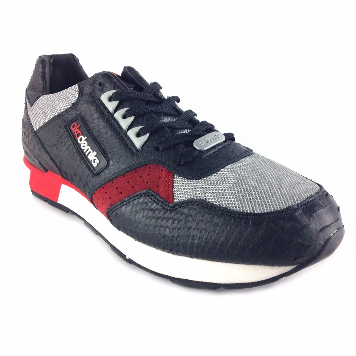 AMA046-001 BLACK, PAVE RUNNER SNAKES, AKADEMIKS MEN display picture 2
