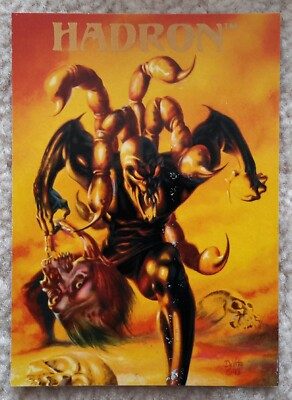 The Creators Universe Single Trading Card #33 Hadron Art by Joe Devito