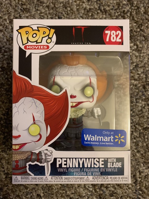 Funko POP! Movies IT Chapter 2 Pennywise with Blade #782 Walmart Exclusive | eBay