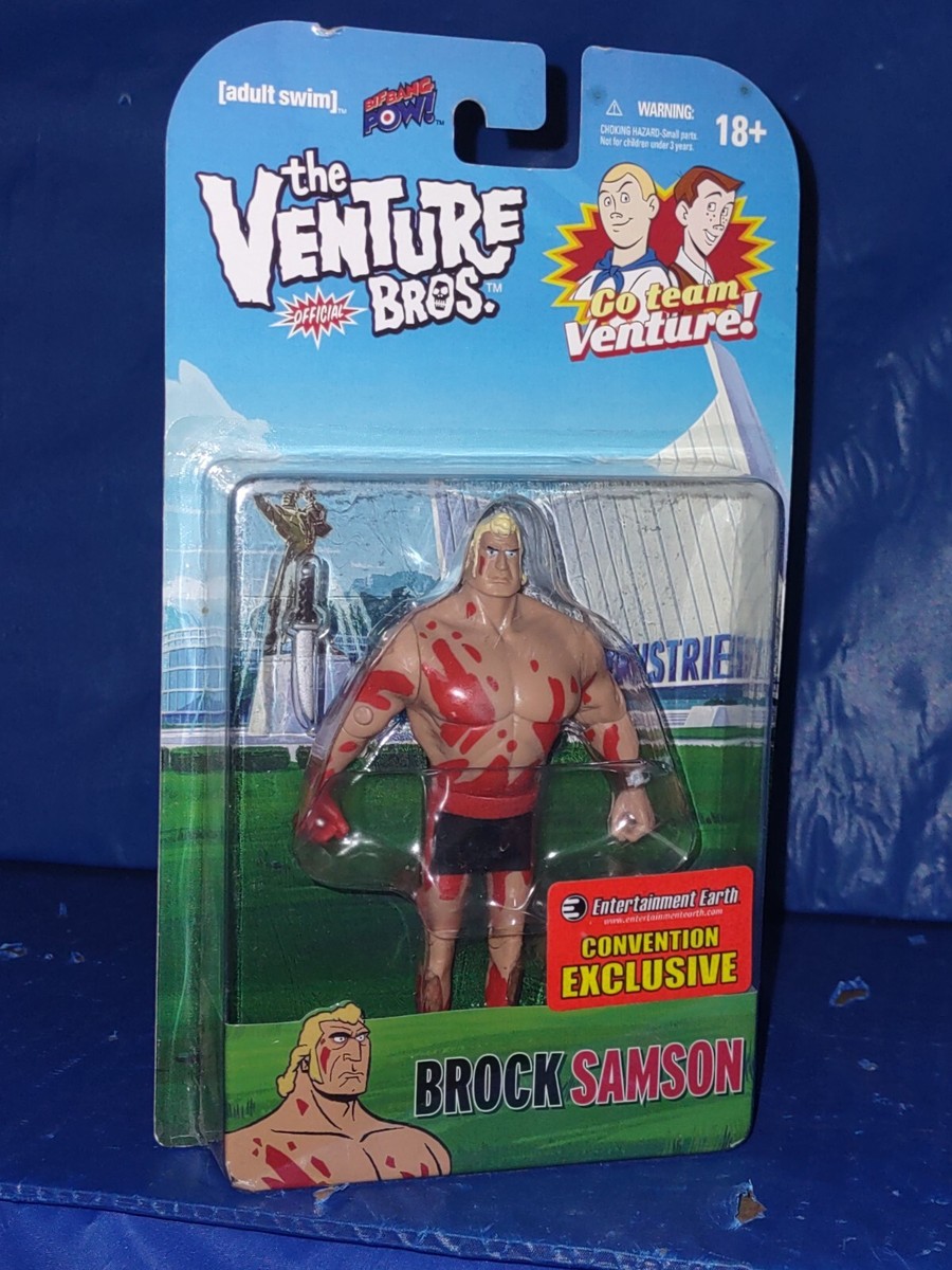 【未開封】MAN WITH A MISSION ブロッカー　brokke The Venture Bros Con Exclusive Bloody Brock Samson 3.75