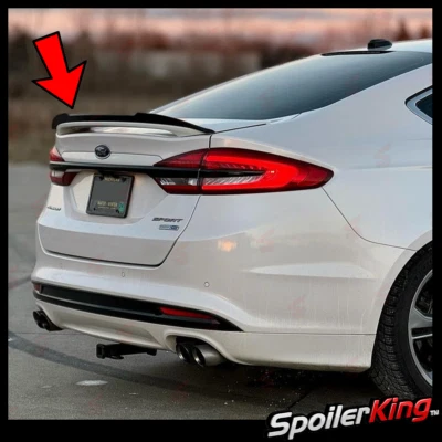 SpoilerKing (284FC) Rear Add-on Gurney Flap Spoiler Fits: Ford Fusion 2013-2021 - Image 1 of 4
