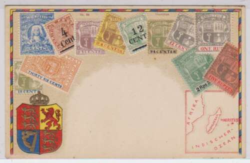 B4949 : 1900's Mauritius Tampon Carte Postale, Inutilisé - Afbeelding 1 van 1