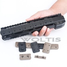 Rail Covers 12 / 24 Piece Polymer Covers Fit for Mlok Rail System