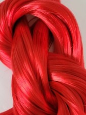 Nylon Doll Hair Ariel Red ReRooting Custom Barbie My Little Pony