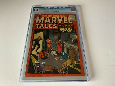 MARVEL TALES 148 CGC 4.0 HORROR SCI FI WHERE DID THEY GO? ATLAS COMICS 1956