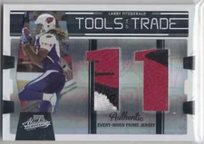 2009 Absolute Memorabilia Tools TOT Worn Prime Patch Larry Fitzgerald /7 SSP HOF