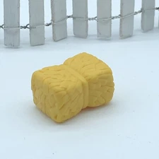 HASBRO LITTLEST PET SHOP Food Straw Yellow Hay Bale Acessories LPSA