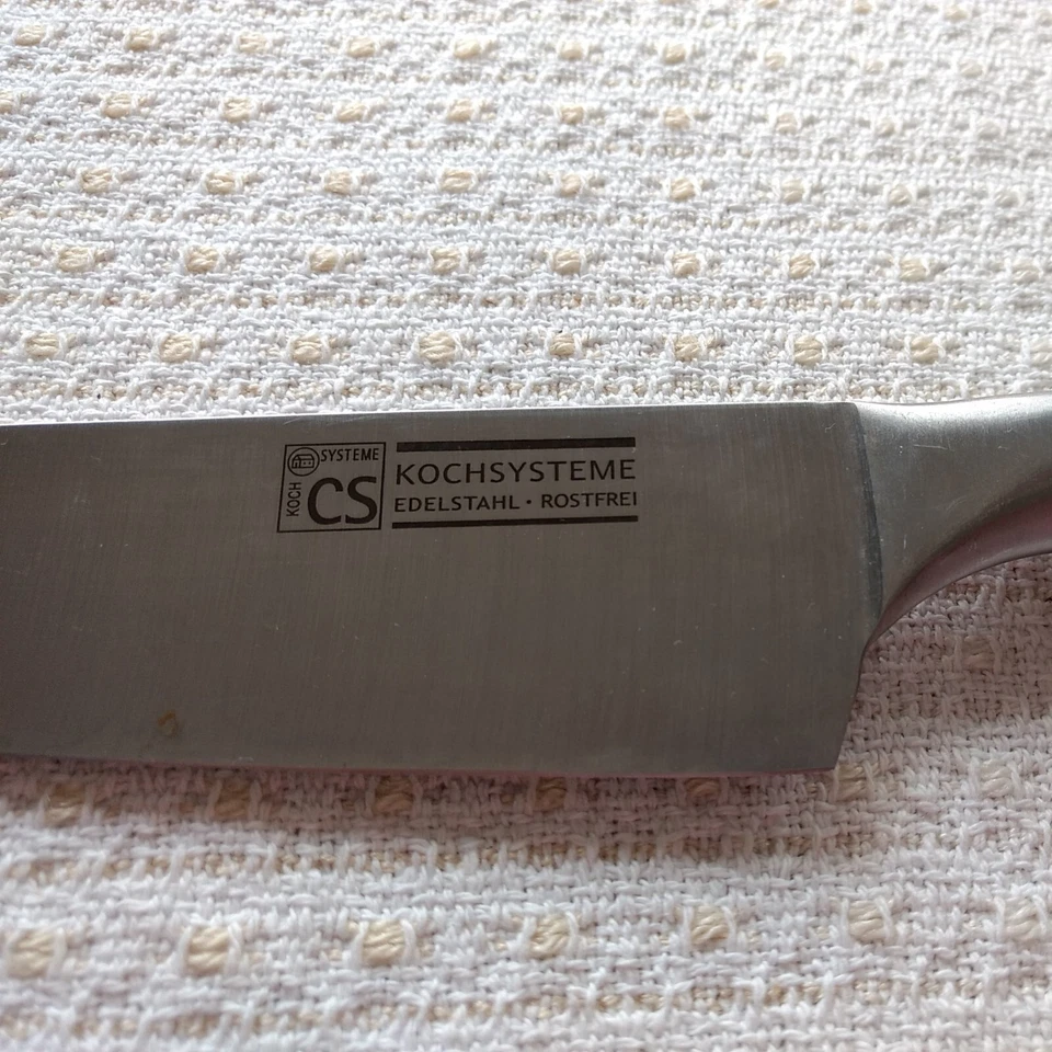 Kochsysteme CS Edelstahl Rostrei Chef's Knife Made In Solingen Germany 7 3/4" - Image 2 of 4