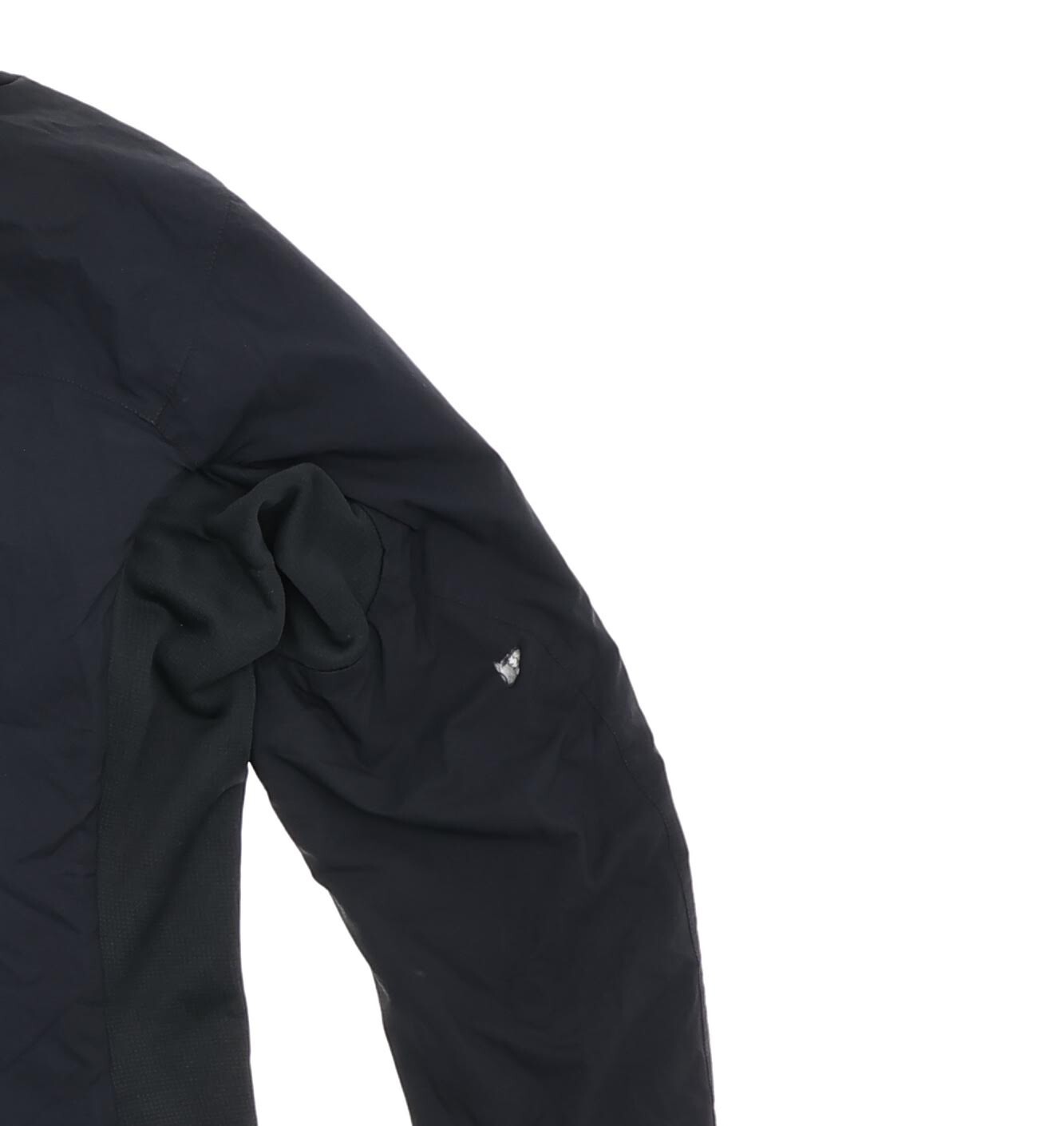 Arc'Teryx L86820 Giacca donna nera con cappuccio in nylon taglia S