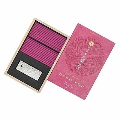 OEDO-KOH - Peony Tree 60 Sticks w/ Incense Holder