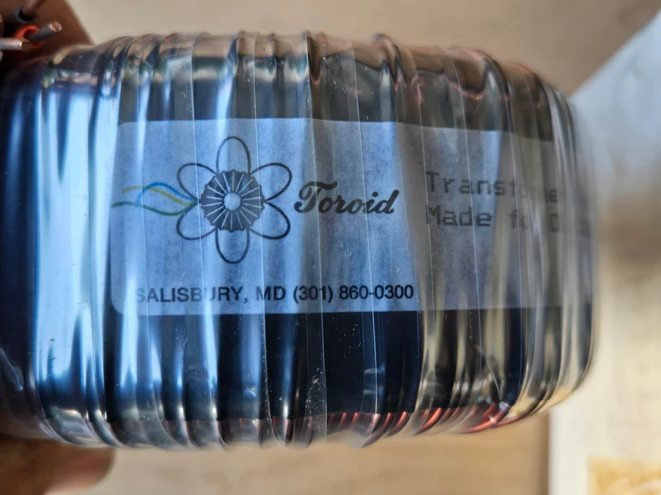 Lot 2 Vintage NEW Condition Toroid Transformer # 4926 For Old Colony Sound Lab - Image 4 of 4