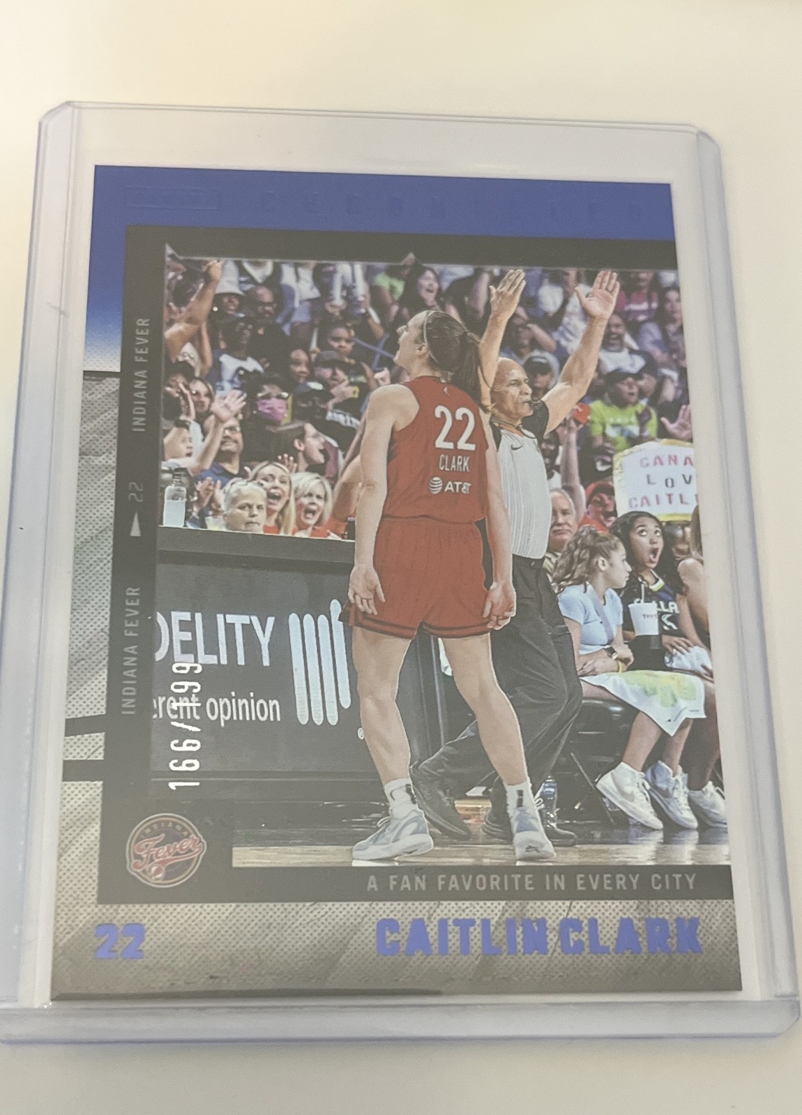 2025 Panini Caitlin Clark Chronicled - WNBA Caitlin Clark #11 Holo Blue /199