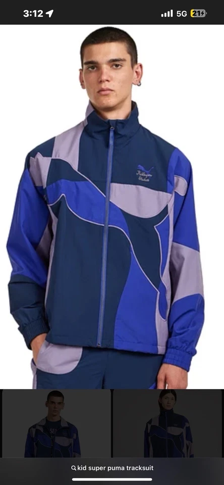 Traje de treino Kid Super X Puma GG - Imagem 2 de 4