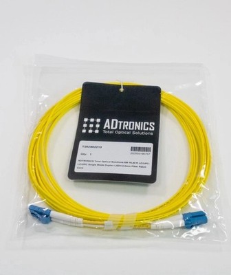 LC UPC Fiber Cable 5M Singlemode 9/125 Duplex   HS Network Data Patch Cord LSZH